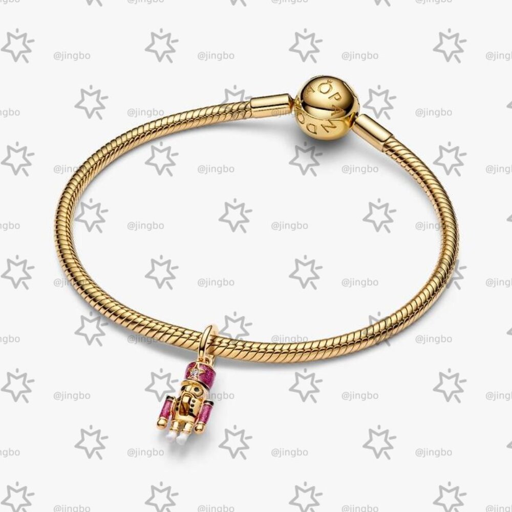 Pandora Moveable Nutcracker Dangle Charm - image 3